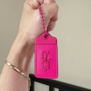 Coach 1941 Hangtag - Monochrome Dragonfruit (Hot Pink Fuchsia Color) Medium Size